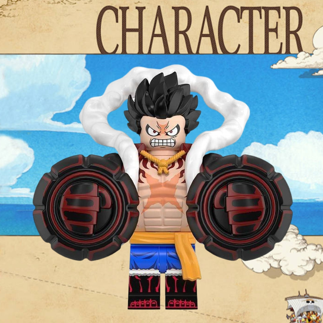 Gear 4 Luffy "Bounceman"  Yourneighborhoodbrickplug.com